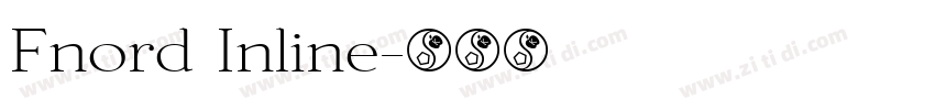 Fnord Inline字体转换